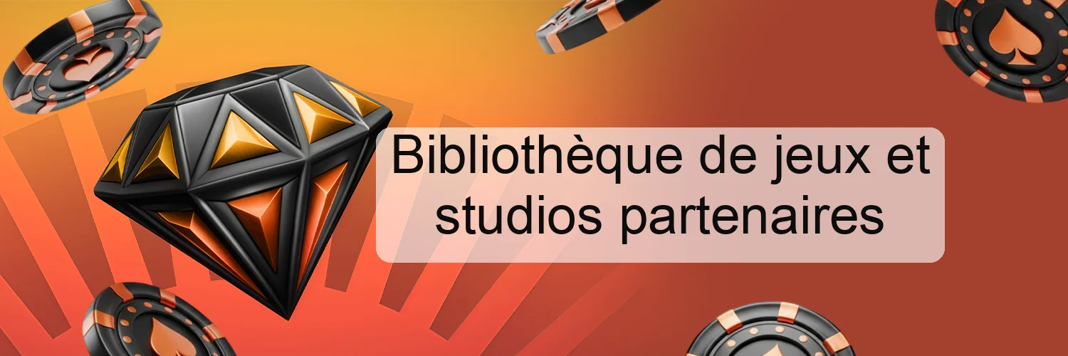 Bibliothèque de jeux et studios partenaires